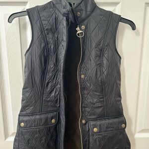 Barbour Black Quilted Women's Vest